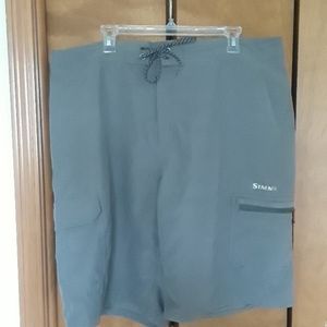 Simms fishing shorts